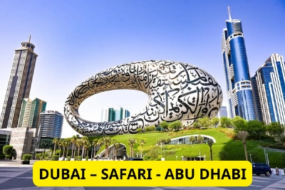 DUBAI - SAFARI - ABU DHABI(06 NGÀY 05 ĐÊM BAY HÀNG KHÔNG EMIRATE 5*)