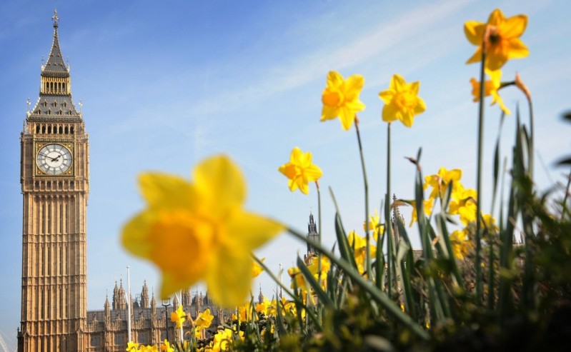 Mùa xuân là thời điểm đẹp nhất cho bạn du lịch tại Anh