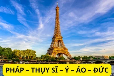 HÀ NỘI - PHÁP - THỤY SĨ - Ý - ÁO - ĐỨC 2025 BAY VIETNAM AIRLINES