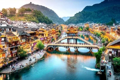 HỒ CHÍ MINH - ÂN THI - TRƯƠNG GIA GIỚI - PHƯỢNG HOÀNG CỔ TRẤN 6 NGÀY, BAY VIETJET